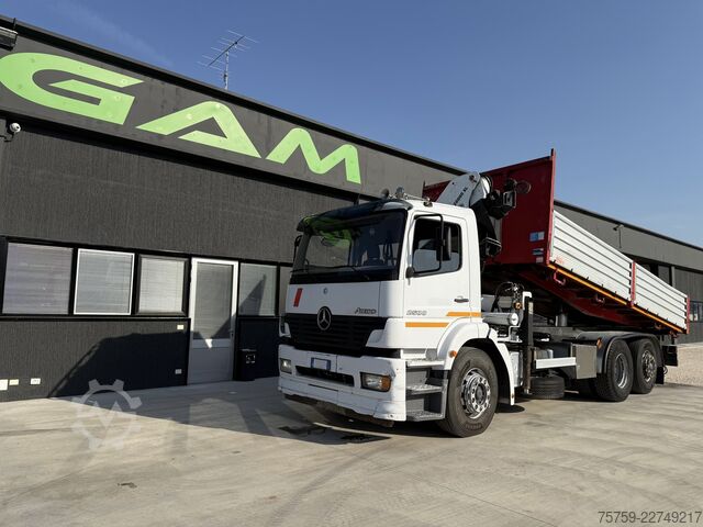 Teherautóra szerelt daru Mercedes-Benz Atego 2533 Kipper + Kran Bonfiglioli 6x2