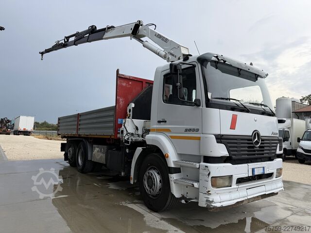 Teherautóra szerelt daru Mercedes-Benz Atego 2533 Kipper + Kran Bonfiglioli 6x2