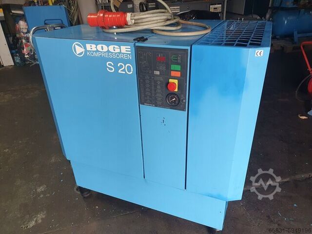 COMPRESOR DE TORNILLO BOGE S 20 BOGE S 20
