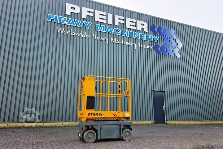 Podnośnik nożycowy Haulotte Star 6 Electric, Non Marking Tyres, 5.8m Working H