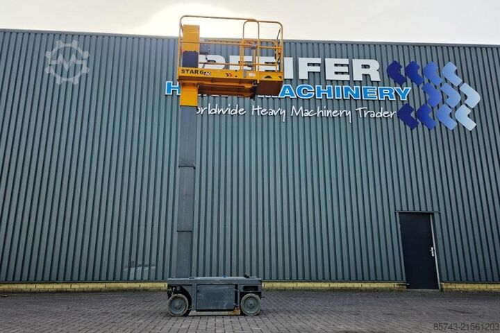 Podnośnik nożycowy Haulotte Star 6AE Electric, Non Marking Tyres, 5.8m Working