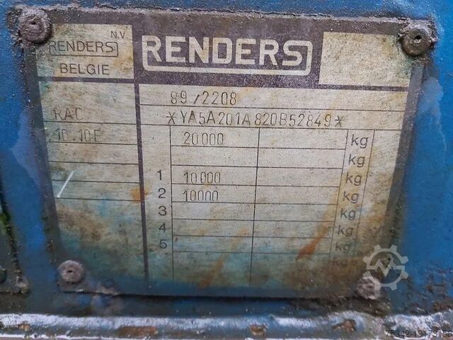 Transporte de contenedores Renders RAC 10.10 E