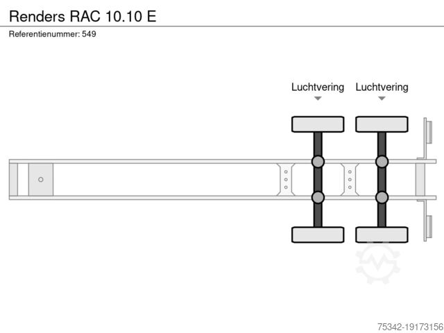 Transporte de contenedores Renders RAC 10.10 E
