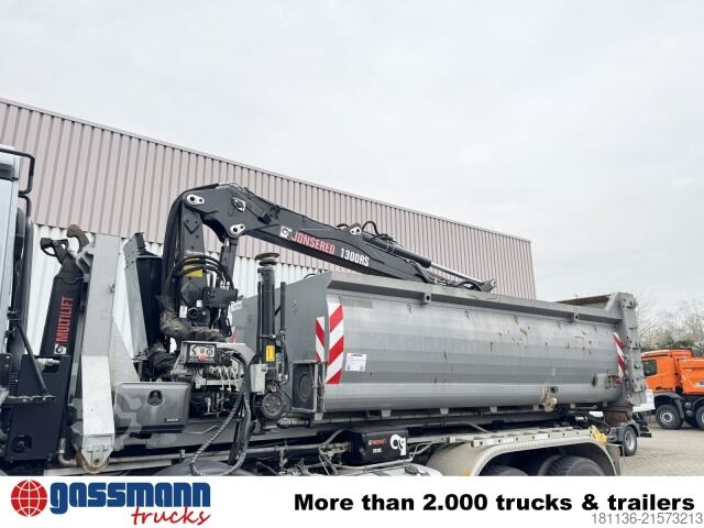 Afzetcontainer  Abrollcontainer mit Kran Jonsered 1300RST96, Funk