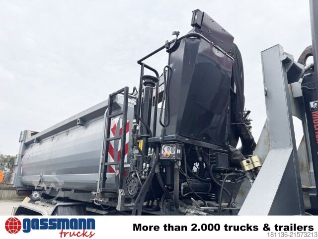 Afzetcontainer  Abrollcontainer mit Kran Jonsered 1300RST96, Funk