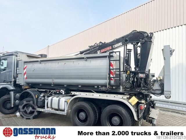 Afzetcontainer  Abrollcontainer mit Kran Jonsered 1300RST96, Funk