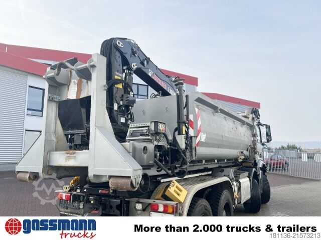 Afzetcontainer  Abrollcontainer mit Kran Jonsered 1300RST96, Funk