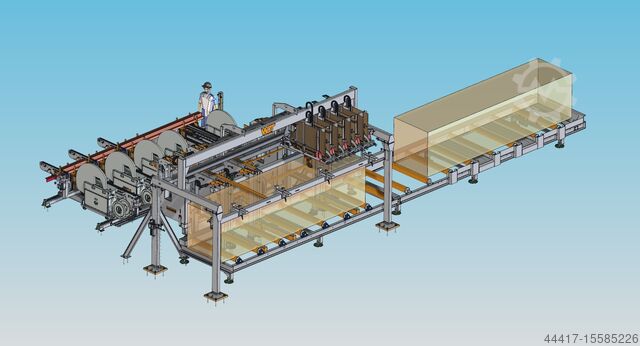 Paternostapelaar met lattenbundel WDT Maschinenbau