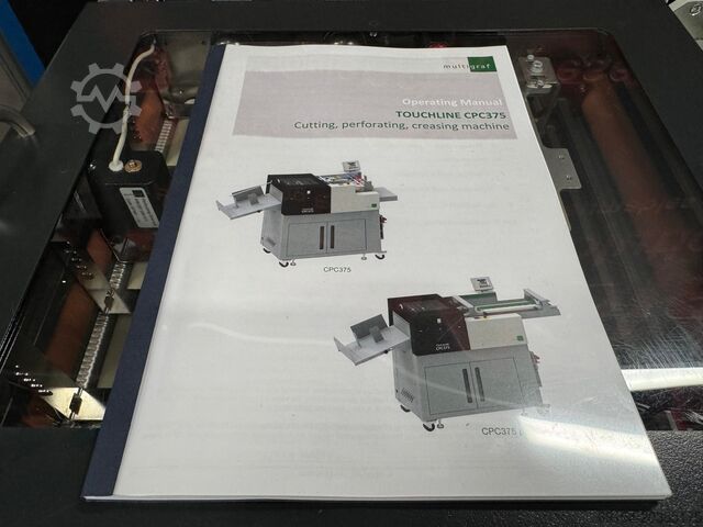 Mašina za bigovanje i perforaciju Multigraf Touchline CPC375