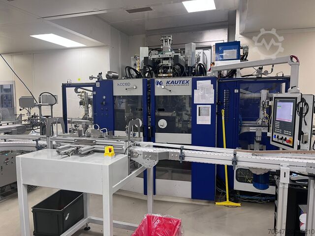 Blow molding machine with extruder Kautex Maschinenbau GmbH KCC10-D