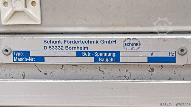 Transportband Schunk Fördertechnik GmbH ITE/P50