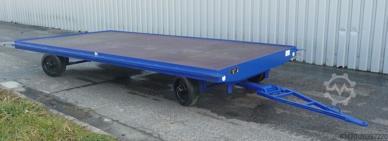 Rimorchio industriale 6t opzionale con sovrastruttura tetto Multi-Trans VAL 30