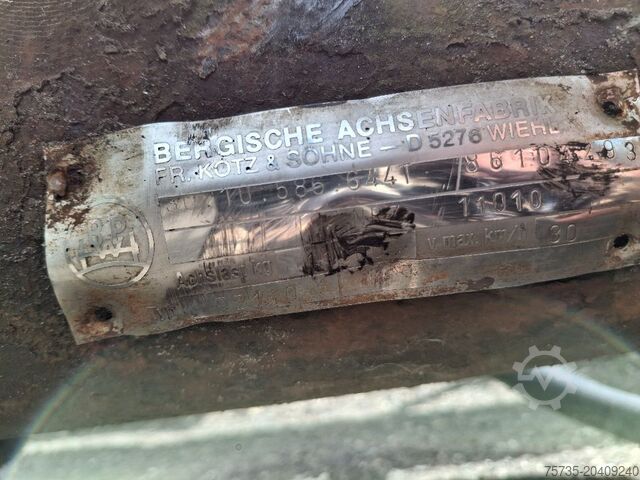Eje BPW NRZ 11010