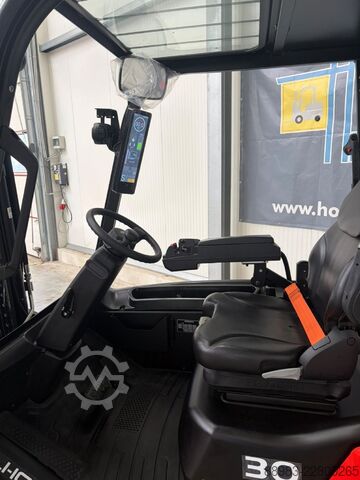 Carrello elevatore elettrico a 4 ruote EP EFL30 Pro + Fingertip + Waage