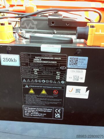 Elektrische vorkheftruck met 4 wielen EP EFL30 Pro + Fingertip + Waage
