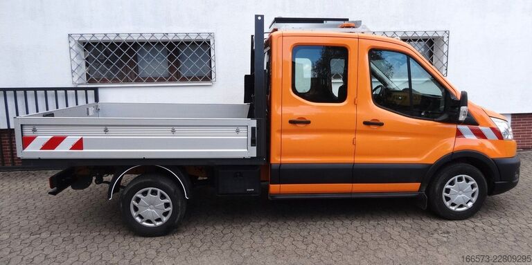Pick-up bestelwagen FORD Pritsche 350 L2 Doka mit Vorwahntafel