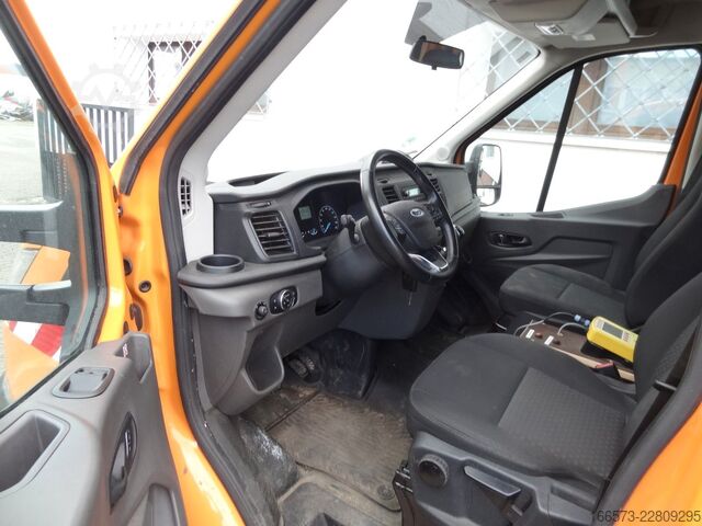 Pick-up bestelwagen FORD Pritsche 350 L2 Doka mit Vorwahntafel