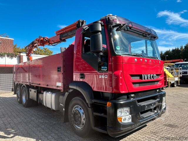 Autolaadkraan IVECO Stralis 360 ATLAS 165.2E A4 Klappbar 4x Hydrl.