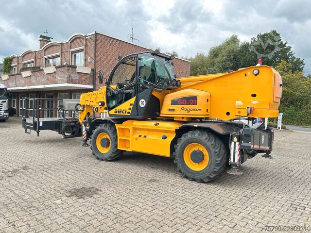 Verreiker DIECI Pegasus 50.21 + Arbeitskorb +Seilwinde+ Gabel