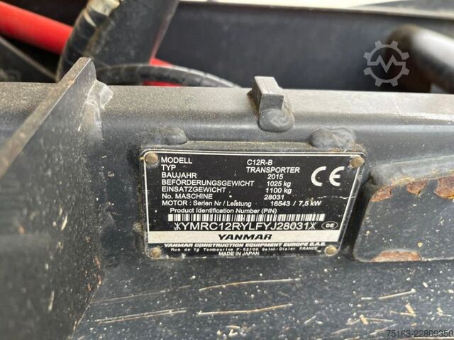 Anden YANMAR Kettendumper C 12 R Baumaschine B-Kettendumper