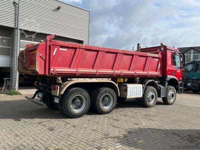 Tipvogn MERCEDES-BENZ Arocs 4143 8x4 4-Achs Kipper Meiller Bordmatik
