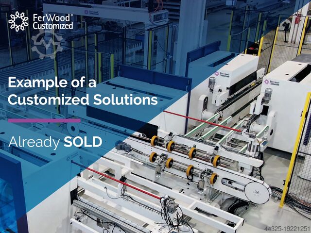 Dupla végű profilozó - Vonal FERWOOD CUSTOMIZED FW DET LINE