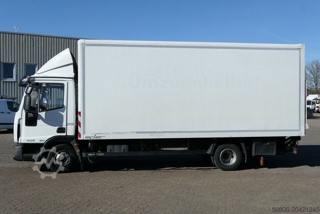 Vrachtwagen met bakwagen IVECO 80E18 4x2, LBW, AHK, Klima, 6.100mm lang