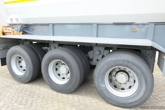 Kippers oplegger Stahl , Hardox, 42m³, gr. Achsen, 4x am Lager