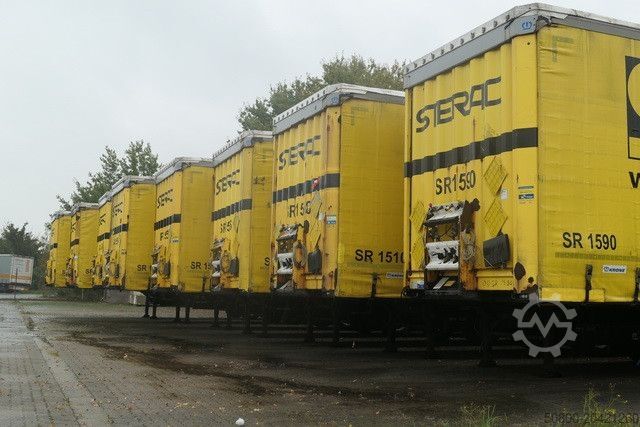 Open oplegger met zeil KRONE SD, Edscha, BPW, Trommel,Luft,Mehrfach auf Lager