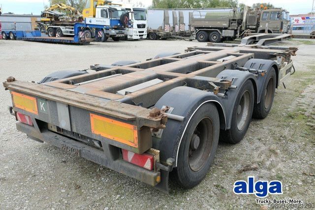Swap body semitrailer PACTON TXC343, Alle Container,SAF,Luft-Lift,2x am Lager