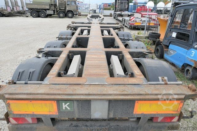 Swap body semitrailer PACTON TXC343, Alle Container,SAF,Luft-Lift,2x am Lager