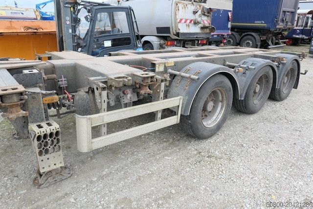 Swap body semitrailer PACTON TXC343, Alle Container,SAF,Luft-Lift,2x am Lager