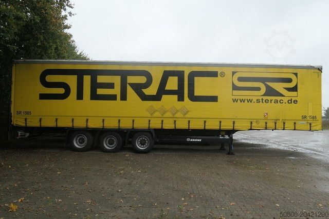 Open oplegger met zeil KRONE SD, Edscha, BPW, Trommel,Luft,Mehrfach auf Lager