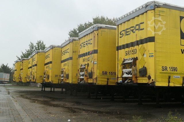 Open oplegger met zeil KRONE SD, Edscha, BPW, Trommel,Luft,Mehrfach auf Lager