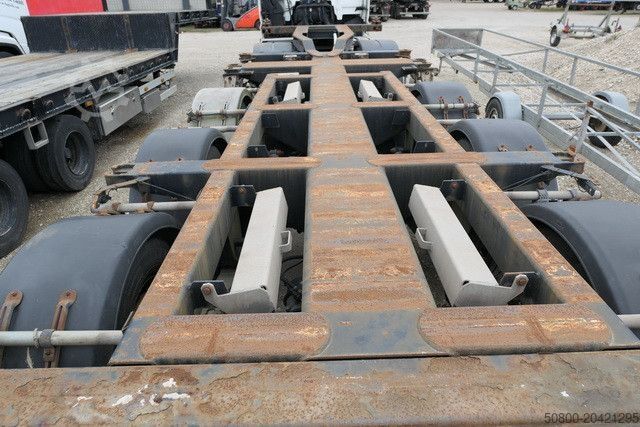 Swap body semitrailer PACTON TXC343, 2x20/1x20/1x30/1x40/1x45 Fuß Container