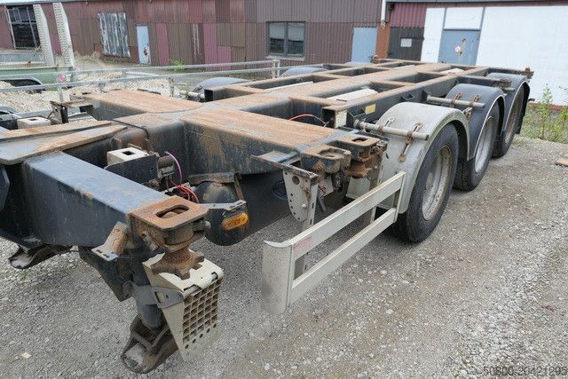 Swap body semitrailer PACTON TXC343, 2x20/1x20/1x30/1x40/1x45 Fuß Container