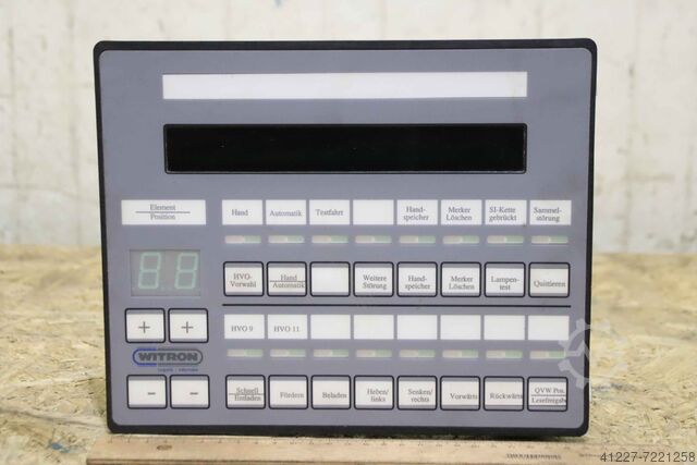 Bedienteil Operator Panel Witron TAST21-IBS-S2-T2