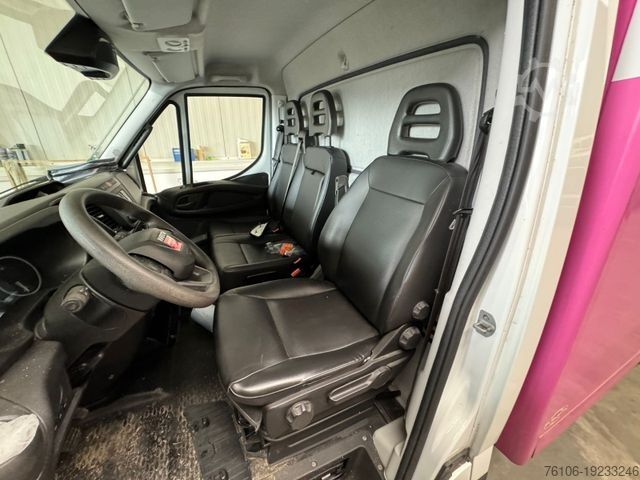 Dubă cu caroserie tip cutie IVECO Daily 35S14 Hi-Matic Koffer*Ahk*Seiten tür*