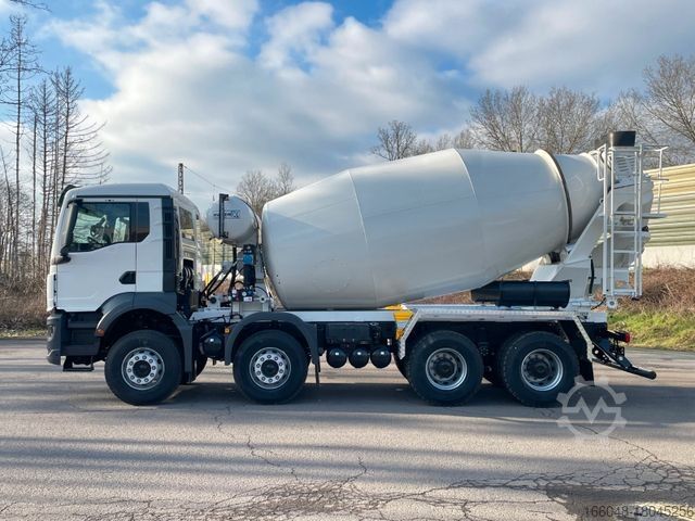 Betonmixer vrachtwagen MAN TGS 41.400 8x4 / EuromixMTP  EM 10m³ R / EURO 2