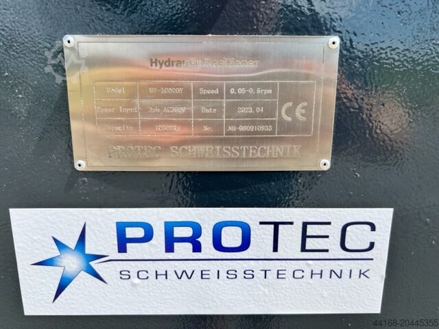 Hegesztési forgóasztal,Pozicionáló,Forgótányér Protec 3 Achs 10 To KT 10 000 HV
