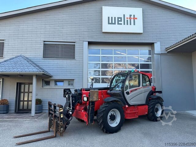 Ładowarka teleskopowa sztywna Manitou MT 1440 EASY - TOP ZUSTAND !!
