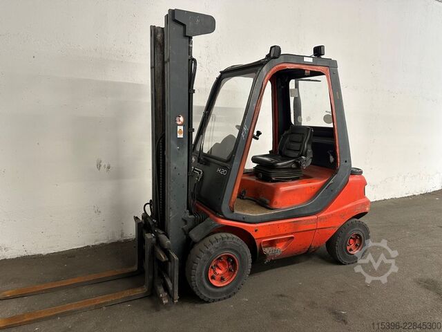 Diesel Forklift Linde H 20 D-02 - TRIPLEX 5,5 m