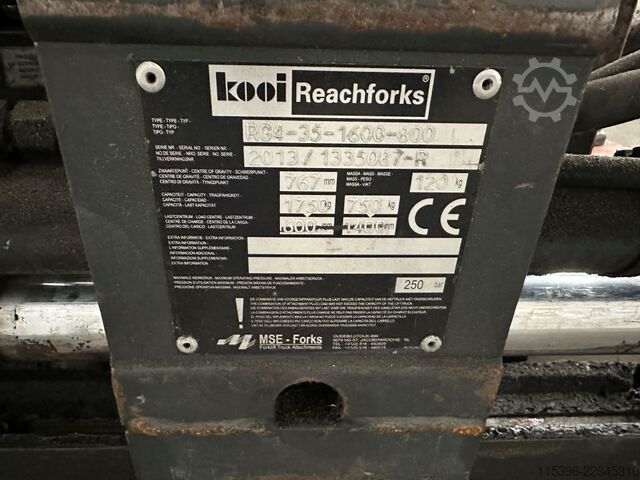 Electric 4-wheel forklift Toyota 8FBMKT25