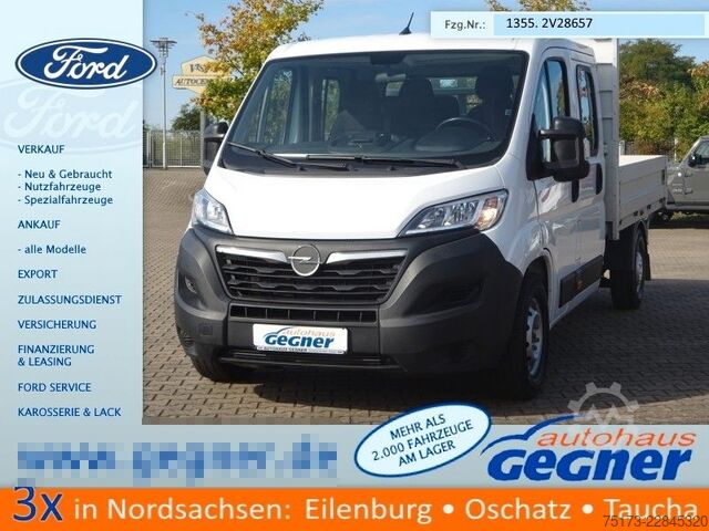 Furgão pick-up OPEL Movano Doka Pritsche L3H1 2WD VA verstärkt AHK