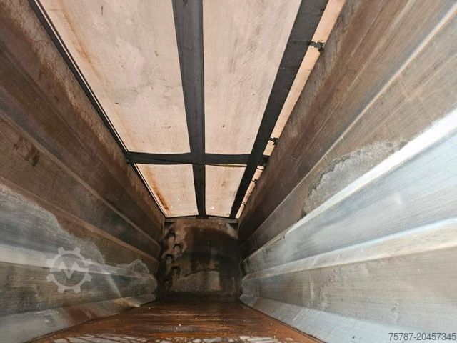 Kipper Auflieger LANGENDORF 53,6 cbm Stahlmulde, Lift, SAF Scheibe, Türen