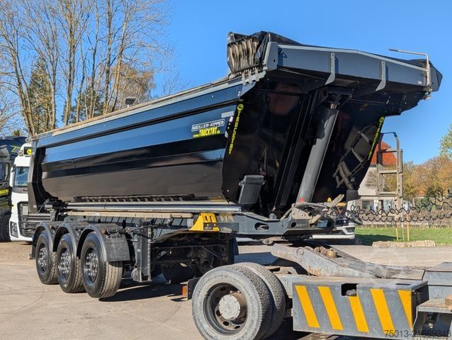 Kipper Auflieger MEILLER HardoX 25 cbm, E- Verdeck, MIETEN?