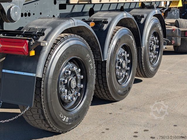 Kipper Auflieger MEILLER HardoX 25 cbm, E- Verdeck, MIETEN?