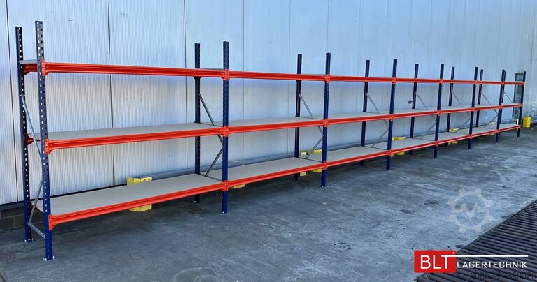 ca. 28,55 lfm. Weitspannregale H: 200 cm T: 60 cm , 400 kg Fachlast , 3 Ebenen