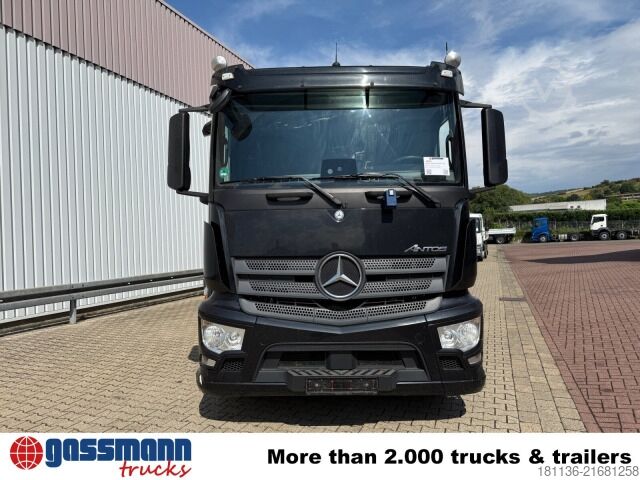 Vrachtwagen met bakwagen Mercedes-Benz Antos 1836 L 4x2, Getränkekoffer, LBW Dautel