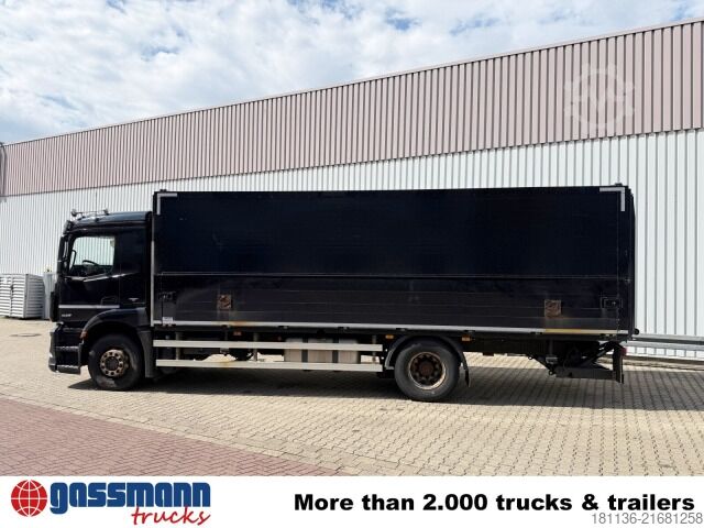 Vrachtwagen met bakwagen Mercedes-Benz Antos 1836 L 4x2, Getränkekoffer, LBW Dautel